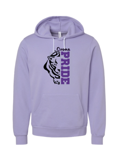 7417 - Dark Lavender Ultra-Soft Premium Fleece Unisex Hoodie