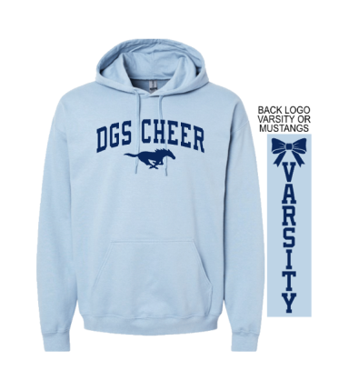 2007 - Light Blue Premium Fleece Unisex Hoodie