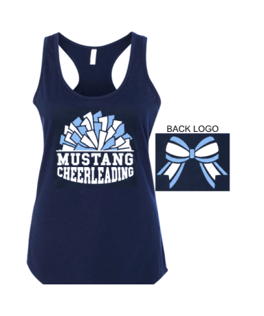 2016 - Ladies Navy Lightweight Racer-Back Tank