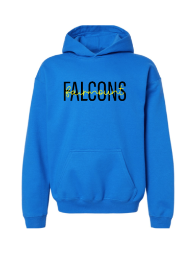 2059 - Royal Soft-Style Premium Fleece Hoodie